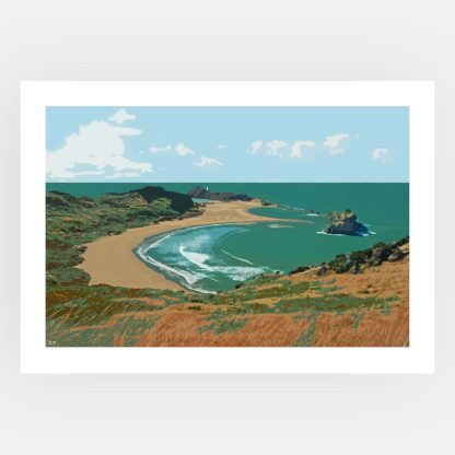 Castle Point art print