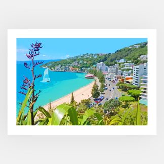 Oriental Bay art print