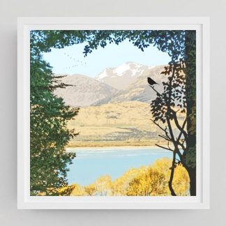 Queenstown Lakes framed print