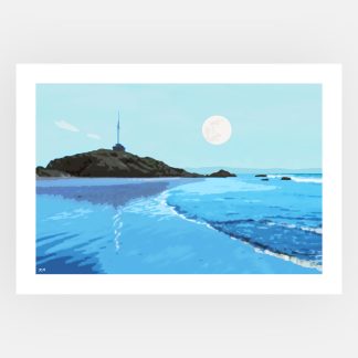 Sumner beach print